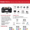 Canon PIXMA TR8620a - All-in-One Printer Home Office|Copier|Scanner|Fax|Auto Document Feeder | Photo, Document | Airprint (R), Android, Black, Works with Alexa