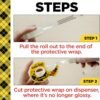 Scotch Double Sided Tape with Tape Dispenser, Office and School Supplies for Arts and Crafts, Alternative to Scrapbooking Tape, 0.75 in. x 500 in., 6 Tape Rolls with 6 Tape Dispensers