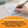 BIC Round Stic Xtra Life Black Ballpoint Pens, Medium Point Pens (1.0mm), 144-Count Pack of Bulk Pens, Flexible Round Barrel for Writing Comfort, No. 1 Selling Ballpoint Pens