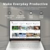 HP Premium Stream 14" HD BrightView Laptop, Intel Celeron N4120, 16GB RAM, 64GB eMMC Storage, HD Webcam, UHD Graphics, 1 Year Office 365, Bluetooth, WiFi, HDMI, Win 11s, Gold, 32GB Hotface USB Card