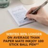 BIC Round Stic Xtra Life Black Ballpoint Pens, Medium Point Pens (1.0mm), 60-Count Pack of Bulk Pens, Flexible Round Barrel for Writing Comfort, No. 1 Selling Ballpoint Pens