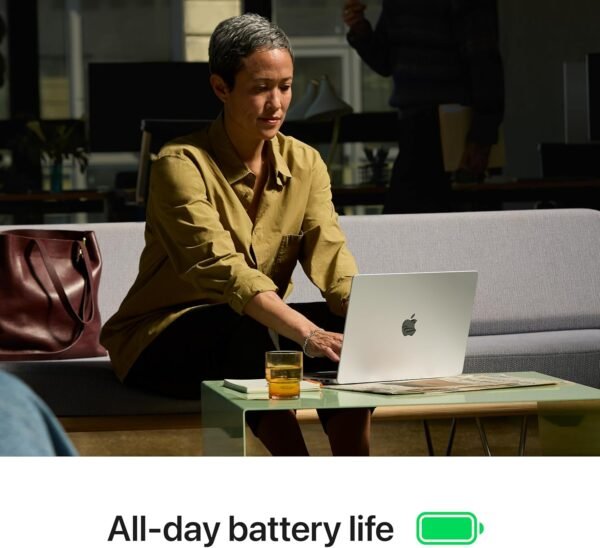 81DVo3jjrBL._AC_SL1500_.jpg Apple 2024 MacBook Pro Laptop with M4 Pro, 14‑core CPU, 20‑core GPU Built for Apple Intelligence, 14.2-inch Liquid Retina XDR Display, 24GB Unified Memory, 1TB SSD Storage; Space Black
