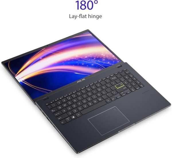 ASUS Laptop L510 Ultra Thin Laptop, 15.6” FHD Display, Intel Celeron N4020 Processor, 4GB RAM, 128GB Storage, Windows 10 Home in S Mode, 1 Year Microsoft 365, Star Black, L510MA-DS04
