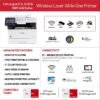 Canon imageCLASS MF465dw - Monochrome, Duplex Wireless Laser Printer, All-in-One with Scanner, Copier, Fax, Home or Office, Auto Document Feeder, Mobile Ready, 3 Year Limited Warranty, 42 PPM, White