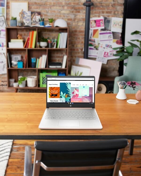 81IIP9N2y3S._AC_SL1500_.jpg HP 14 Series 14" Touchscreen Laptop Intel Celeron N4020 4GB RAM 64 GB eMMC Pale Rose Gold
