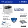 Brother MFC-L3780CDW Wireless Digital Color All-in-One Printer with Laser Quality Output, Single Pass Duplex Copy & Scan | Includes 4 Month Refresh Subscription Trial ¹ Amazon Dash Replenishment Ready
