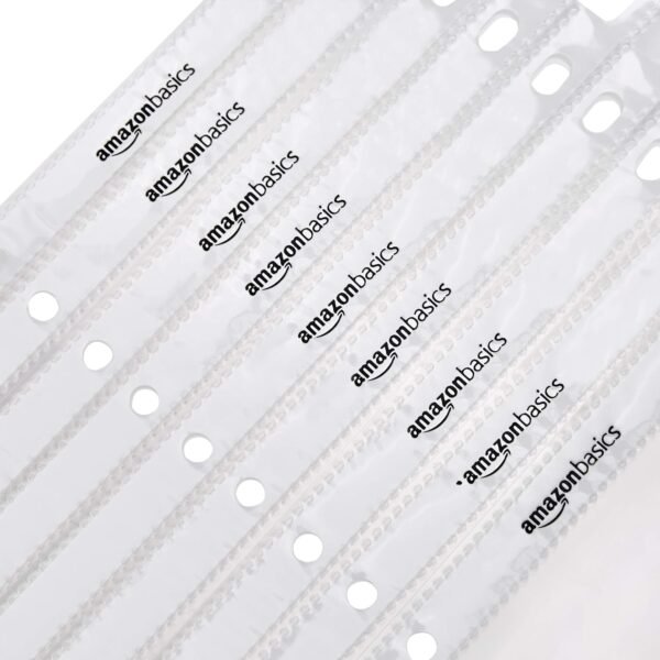 Amazon Basics Clear Top Loading Sheet Protectors for 3 Ring Binder, Polypropylene, 8.5 x 11 Inch, 200-Pack