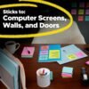 Post-it Super Sticky Notes, Limited Edition Color Collection, 3x3 in, 15 Pads/Pack, 45 Sheets/Pad