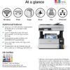 Epson EcoTank Pro ET-5170 Wireless Color All-in-One Supertank Printer with Scanner, Copier, Fax Plus Auto Document Feeder White Large