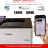 Canon imageCLASS LBP246dw - Monochrome Duplex, Wireless Laser Printer, Single Function, Mobile Ready, with 1 Year Limited Warranty, 42 PPM, White