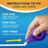 BIC Wite-Out Brand EZ Correct Correction Tape, 39.3 Feet, 10-Count Pack of White Correction, Tear-Resistant Tape Office or School Supplies