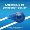 BIC Wite-Out Brand EZ Correct Correction Tape, 39.3 Feet, 10-Count Pack of White Correction, Tear-Resistant Tape Office or School Supplies