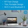 HP 14" Ultra Light Laptop for Student & Home (Intel Quad-Core N4120, 4GB RAM, 128GB(64GB + 64GB SD), 1-Year Office 365) 11-Hr Long Battery Life, Webcam, WiFi, Win 11 Home in S Mode - Snow White