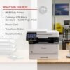 Canon imageCLASS MF465dw - Monochrome, Duplex Wireless Laser Printer, All-in-One with Scanner, Copier, Fax, Home or Office, Auto Document Feeder, Mobile Ready, 3 Year Limited Warranty, 42 PPM, White