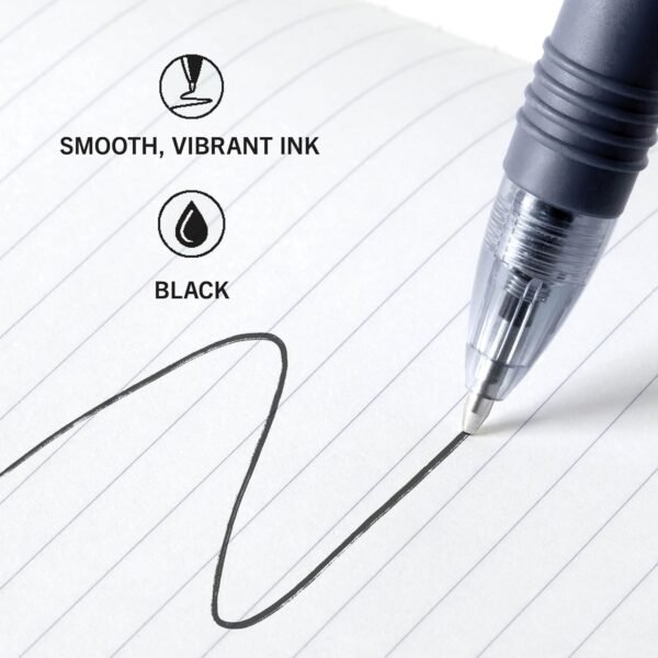 Zebra Pen Z-Grip Retractable Ballpoint Pen, Medium Point, Black Ink, Model Number 22218, 18-Pack (22218)