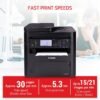 Canon imageCLASS MF275dw - Monochrome, Duplex Wireless Laser Printer, All-In-One With Scanner, Copier, Fax, Mobile Ready, 30 PPM, Black