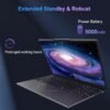 15.6" Laptop PC 16GB DDR4 512GB SSD, HD Laptop Computer AMD Ryzen 5 3500U Processor AMD Integrated Graphics computer with Touch ID 2.4/5G WiFi Bluetooth USB 3.0 WPS office for Students/Gaming laptop