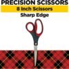 Scotch 8 Precision Scissors Great for Everyday Use (1448)