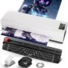 A3 Laminator Machine,13 Inch 9-in-1 Laminating Machine with Laminating Sheets,Thermal Laminator Hot & Cold with Fast Warm Technology for Home,Office or School Supplies,White
