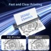 Rongta Portable Printers Wireless for Travel, WiFi & Bluetooth Mobile Printer, Thermal Inkless Printer for School/Office/Home Use, Compatible with Android,iOS & Laptop (F81)