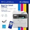 Brother Color Laser Printer All-in-One with Scanner, Copier and Fax - Professional Wireless Business Printer with Auto Duplex and 250-Sheet Capacity for Small Office (MFC-L3720CDW)