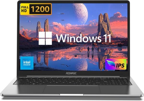 81gCEsoMUbL._AC_SL1500_.jpg ACEMAGIC 2025 Laptop with Windows 11, 16GB DDR4 RAM 512GB M.2 2280 SSD,Intel N N97 Quad-Core Processor, 16" FHD IPS Display, Long Battery Life, Portable Laptops Computer for Office Student Business