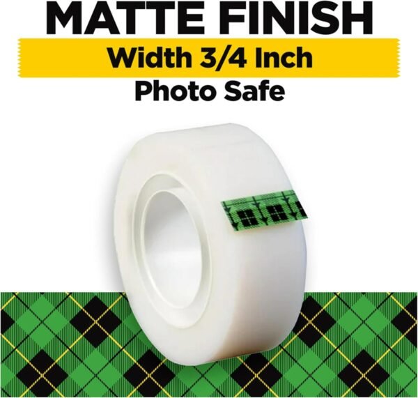 Scotch Magic Tape, Invisible, Home Office Supplies and Back to School Supplies for College and Classrooms, 12 Rolls