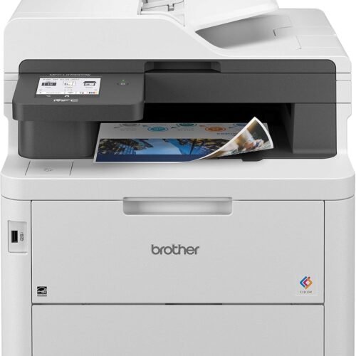 Brother MFC-L3780CDW Wireless Digital Color All-in-One Printer with Laser Quality Output, Single Pass Duplex Copy & Scan | Includes 4 Month Refresh Subscription Trial ¹ Amazon Dash Replenishment Ready