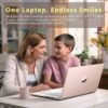 HP Premium Stream 14" HD BrightView Laptop, Intel Celeron N4120, 16GB RAM, 64GB eMMC Storage, HD Webcam, UHD Graphics, 1 Year Office 365, Bluetooth, WiFi, HDMI, Win 11s, Gold, 32GB Hotface USB Card