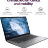 Lenovo IdeaPad Ultra Light Laptop for Student & Home (14" Anti-Glare, Intel Dual Core Processor, 4GB RAM, 128GB Storage (64GB+ 64GB SD)), 1 Year Office 365, Webcam, Wi-Fi 6, Win 11 Home in S, Grey