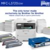 Brother Color Laser Printer All-in-One with Scanner, Copier and Fax - Professional Wireless Business Printer with Auto Duplex and 250-Sheet Capacity for Small Office (MFC-L3720CDW)