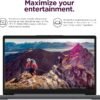 Lenovo IdeaPad Ultra Light Laptop for Student & Home (14" Anti-Glare, Intel Dual Core Processor, 4GB RAM, 128GB Storage (64GB+ 64GB SD)), 1 Year Office 365, Webcam, Wi-Fi 6, Win 11 Home in S, Grey