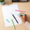 Amazon Basics Felt Tip Markers, Assorted Colors, 12-Pack