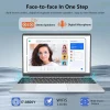 2025 15.6" Windows 11 Pro Laptop Computer Intel Core i7 8500Y 16GB 1TB Laptops Office Computer Fingerprint Unlock Notebook PC