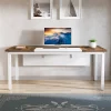 Tribesigns 55 inches Computer Desk, Home Office Desk Writing Table for Workstation