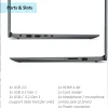 Lenovo Ideapad 1i 15.6" Business Laptop, Intel Celeron N4500, Up to 20GB RAM, 128GB eMMC+1TB PCIe SSD, WiFi 6, 1-Year Office 365