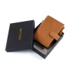 Moterm Full Grain Veg Tan Leather Personal Size Luxe 2.0 Rings Planner Notebook with 30MM Rings Agenda Organizer Diary Journal