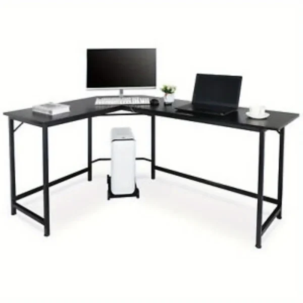 66" L-Shaped Desk Corner Computer Gaming Laptop Table Workstation Home Office