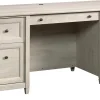 EdgeWater Office Desk Drawers Executive Desk File Drawer Storage in Chalked Chestnut office desk office furniture l shaped desk