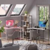 43 Inch L Shaped Computer Desk Small Corner Desk for Small Space Home Office, Computers Desks