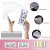 A6 Money Saving Organizer PU Leather Budget Binder Marble Notebook Budgets Planner 2023 Envelope Office School Supplies