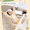 Office Chair Soft Comfortable Household Chair Ergonomic Lumbar Support Mesh Adjustable Armrest Headrest Leisure Chair Recliners