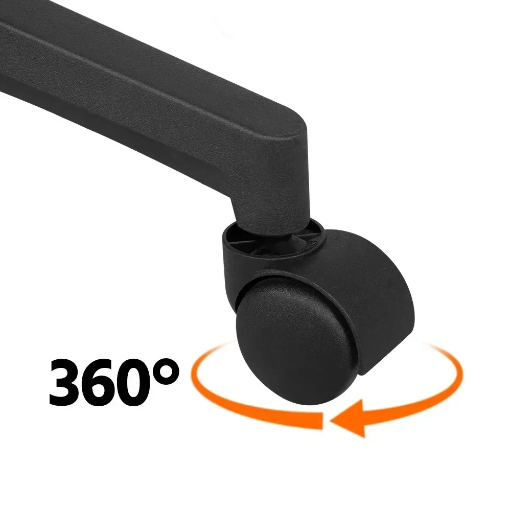 Adjustable Mid Back Mesh Swivel Office Chair With Armrests Black Computer Armchair Furniture Chairs Gaming Cheap Cushion - Image 5