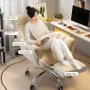 Office Chair Soft Comfortable Household Chair Ergonomic Lumbar Support Mesh Adjustable Armrest Headrest Leisure Chair Recliners