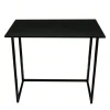 Folding Small Desk Home Office Desk Laptop Study Writing Table- BLACK