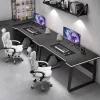 Gaming Desk Computer Writing Table Student Art Modren Simple Style PC Wood Suitable Portable Desk for Home, Offic