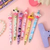 Sanrio Gel Pen 36pc 0.5mm Black Cartoon Kuromi Love Family Resin Hello Ktiiy Patch Press Pen Cute Writing Tools Office Supplies.