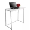 Small Desk for Small Spaces, Easy Assemble Foldable Computer Desk for Laptop,Writing Workstation for Home Office