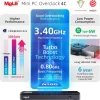 MeLE Reddot Winner Mini PC N100 i3-N300 16GB 32GB 512GB Mini Desktop Computer,USB-C on Office Education Home Overclock4C