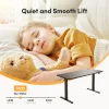 Electric Standing Desk Adjustable Height, 55 x 24 Inch Sit and Stand Desk, Home Office Desk, Ergonomic Workstation